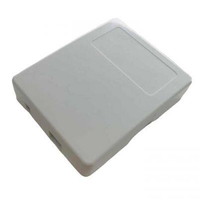 Indoor FTTH Box ABS Plastic 2-Port FTTH Fiber Terminal Box Fiber Optic Surface Box