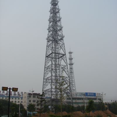 Design and Supply Telecommunication Towers High Strength Material Microwave Steel Tower