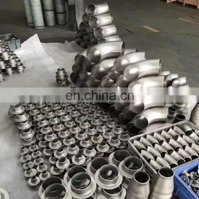 ASME B16.9 A234 90 Degree MS 1.5D Long Radius Butt Welded Carbon Steel Pipe Fittings Bend Seamless Elbows