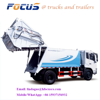 Factory Price Customized 4*2 Self-Unloading Garbage Truck New & Used 10ton Compressed Recycling Compactor Truck for Sale