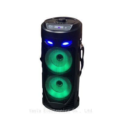 Wholesales Outdoor Karoake Smart Speaker Subwoofer Wifi Usb Loudspeaker Speakers With Rgb Led Light