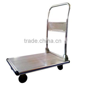 Durable alunimum platform hand truck dolly wagon hand pallet truck