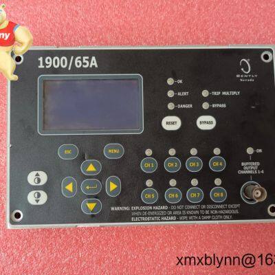Bently Nevada 1900/65A-00-04-01-00-00 – General Purpose Equipment Monitor for Reliable Machinery Protection
