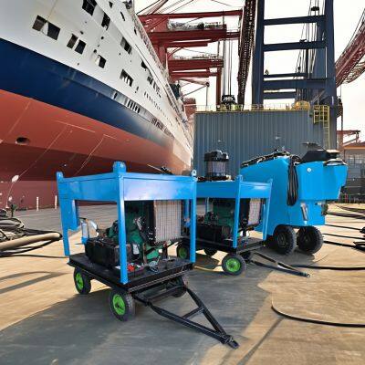 High Pressure 500bar Water Jet Cleaner New Cold Water Bottom Cleaning Machine for Marine Rust Paint Removal