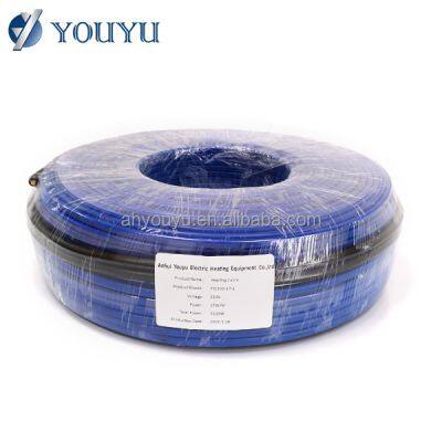 Factory Price Snow Melting Constant Wattage Wire Electrical Heating Cable With Thermostat Underfloor Heating Trace Cable photo-2