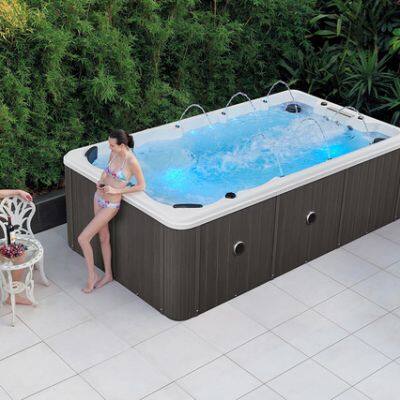 High Quality Traditional Design Garden Acrylic Vortex Mini Swimming Pool Intelligent Control System