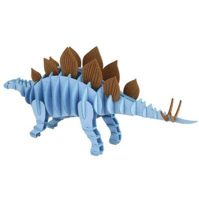 OEM/ODM 3D Stegosaurus Jurassic Dinosaurs Puzzle Model Kit DIY Dino Paper Building Puzzle Gifts Toys Kit for Gift Shop Education,Stationery photo-3