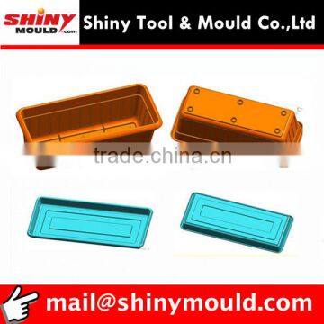 Rectangular flower pot moulds