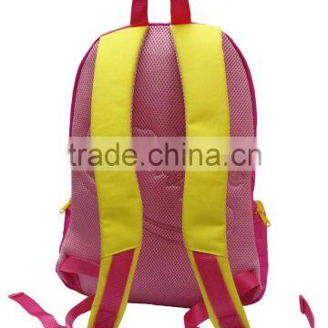 Pink Color 600D Polyester Useful Sport Backpack photo-3