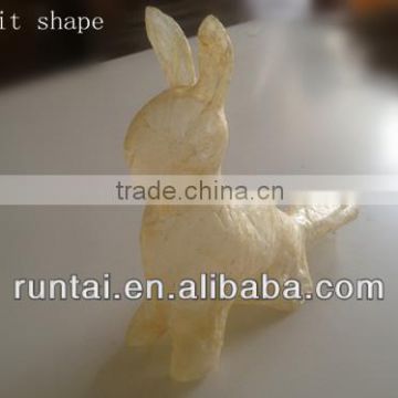 DRIED TUBED HOG CASING RABBIT SHAPE