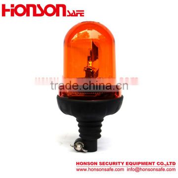 R65 Revolving halogen strobe warning Light with DIN A Pole HTR-714