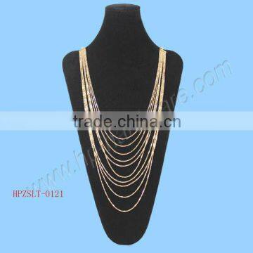 Zinc Alloy Lady Fashion Necklace