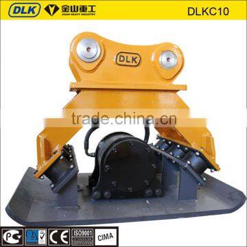 Excavator hydraulic vibrating soil plate compactor