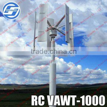 1KW Vertical Axis Wind Turbine ac Generator photo-1