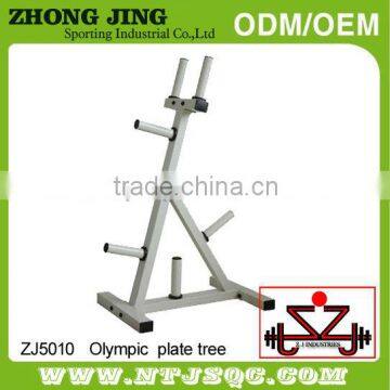 Olympic plate tree&bar rack/plate&dumbbell rack/OP plate tree