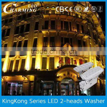 high power outdoor waterproof color change wall washer high rise building led lighting