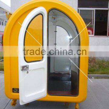 Pink Color Ice Cream Application Food Van-ice Cream Vending Cart in China