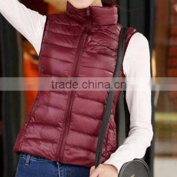 100% polyester vest winter ladies vest wholesale