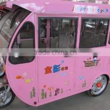 on sale closed body electric tricycle for passenger