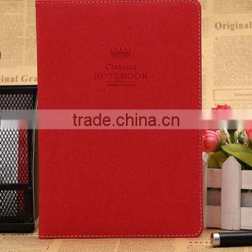 Business use office Pu Leather Notebook A5 80gsm cheap saling