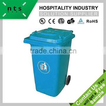 frie-resistant outdoor turning cover dustbin