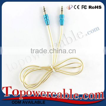 Supply High Speed 3.5mm Audio Radio Auxiliary Cord Cable For Mobile Phones