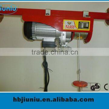 PA construction hoist 220v/230v, mini electric cable hoist 200kg