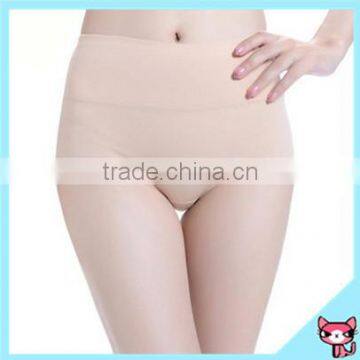 Ice silk 100% coton ladies brief Tall waist abdomen in underwear ladies seamless sexy women underwear