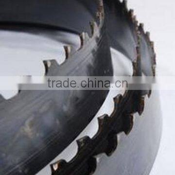 Ti-coated Solid carbide tipped band saw blade for woodworking