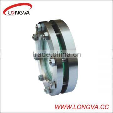 ss round flange sight glass fitting