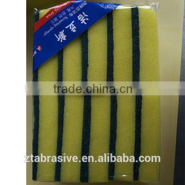 Cleaning Sponge Combine With Sourcing Pad
