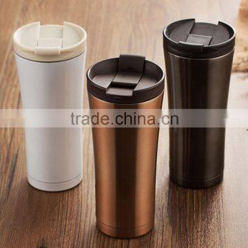 Thermos 16 Ounce Vacuum Insulated Travel Mug, Stainless Steel starbucksTumbler 2016 hot sale