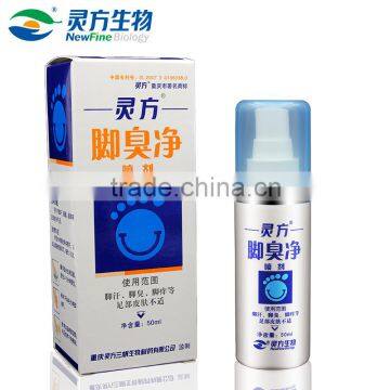 NewFine Smelly and Stinky Feet Foot Odor Cure Spray with Chinese Natural Herbal