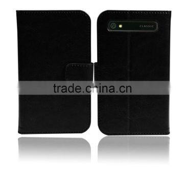 PU Wallet Case for Blackberry Q20 With Credit Card Slot photo-2