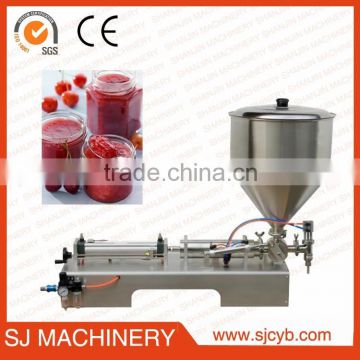 500-2800ml Semi-auto piston bottle ketchup filling machine