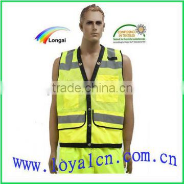 Safety workwear vest men work vest