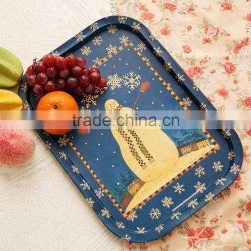 Metal tin tray