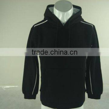 Wholesale plain hoodies custom hoodies for man black hoodies