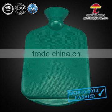 good quaility pvc green hot water bottle