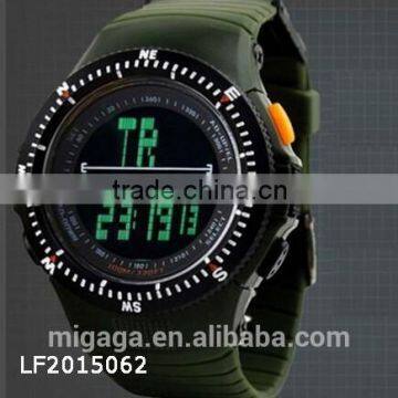 2015 Military Waterproof Diving Date Digital Luminous Rubber Men's Wrist Watch