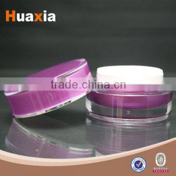 Silk-screen Printing New Design Sophisticated Technology Elegant 100ml acrylic cosmetic jars