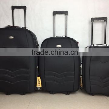 STOCK LOT 3PCS EVA TROLLEY LUGGAGE SET