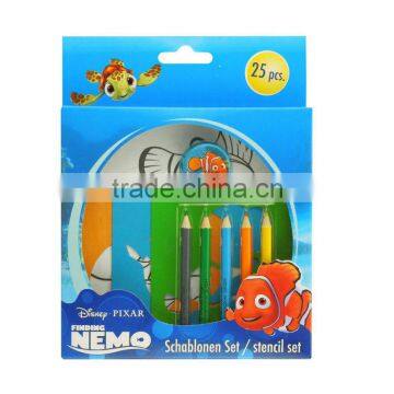 Stencil stationery set (promotion,back to school )