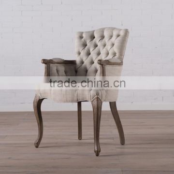 European solid wood armchair design XJ018-1