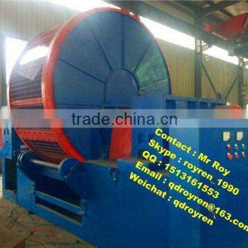 Automatic Waste Tire Recycling Line Low Investment High Profit Business Tire Debeader Machine
