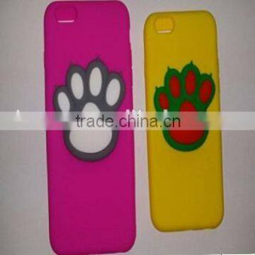 New Design Silicone 5.5inch Mobilephone Case With Print