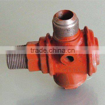 cast iron cooling fin check valve for air compressor