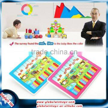 new toys for gift funny farm mode music machine spanish learning pad toys for kids gw-tys2911i