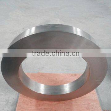 Gr5 Titanium ring Forged and Machined Technique ASTM B381 iso9001-2008