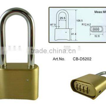 Heavy duty brass padlock Pad locks combination lock digital combination lock